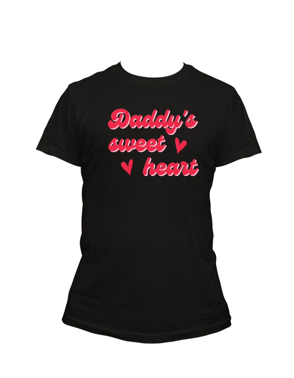 Daddy's Sweet Heart Women Valentine T-Shirt