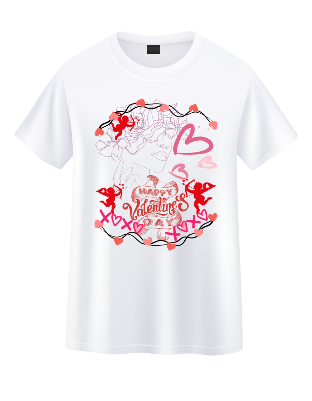 Happy Valentine's Day Cupid T-Shirt