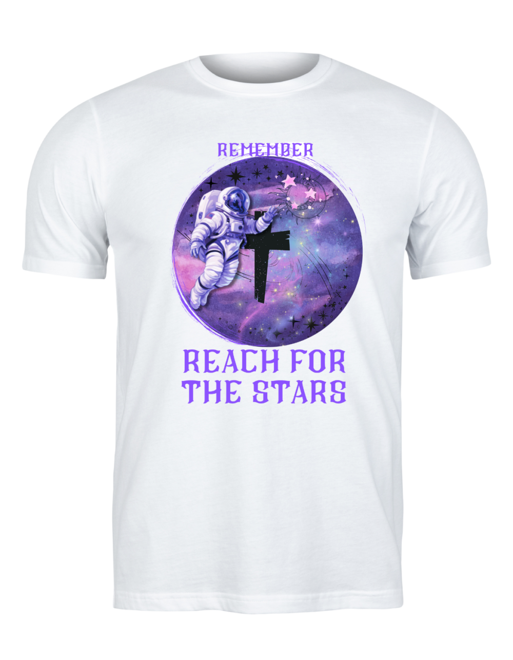 REACH-FOR-THE-STARTS T-SHIRT