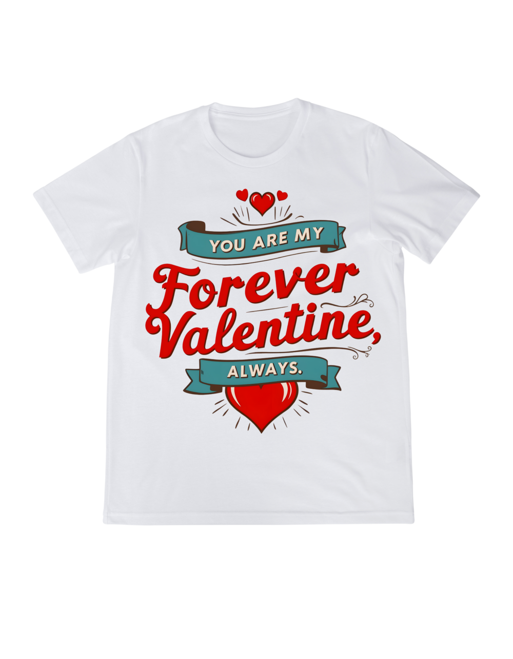 You Are My Forever Valentine Women T-Shirt